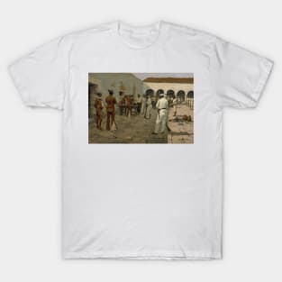 The Mier Expedition - The Drawing of the Black Bean by Frederic Remington T-Shirt